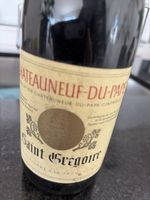 Rotwein Chateauneuf-du-Pape Saint Gregoire Jahrgang 1977