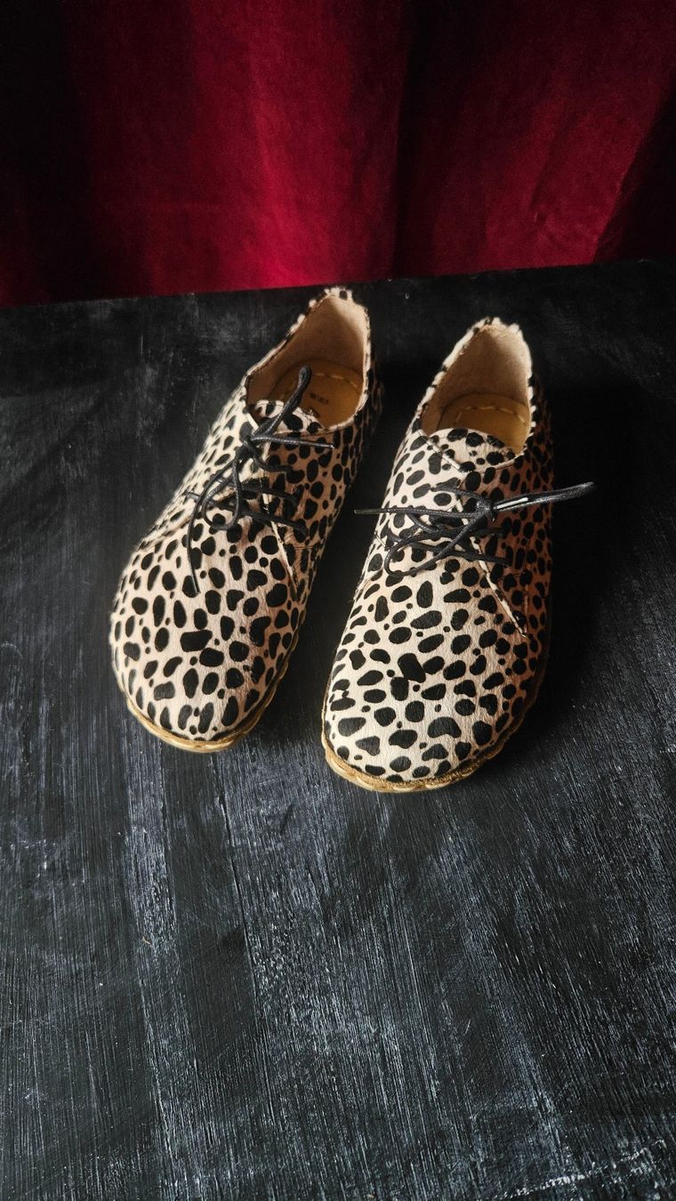 Scarpe da donna: Barefootshoes Oxfords Polka Dots – Nuovo e nell'imballaggio originale da Vermes venduto da Bergbiene