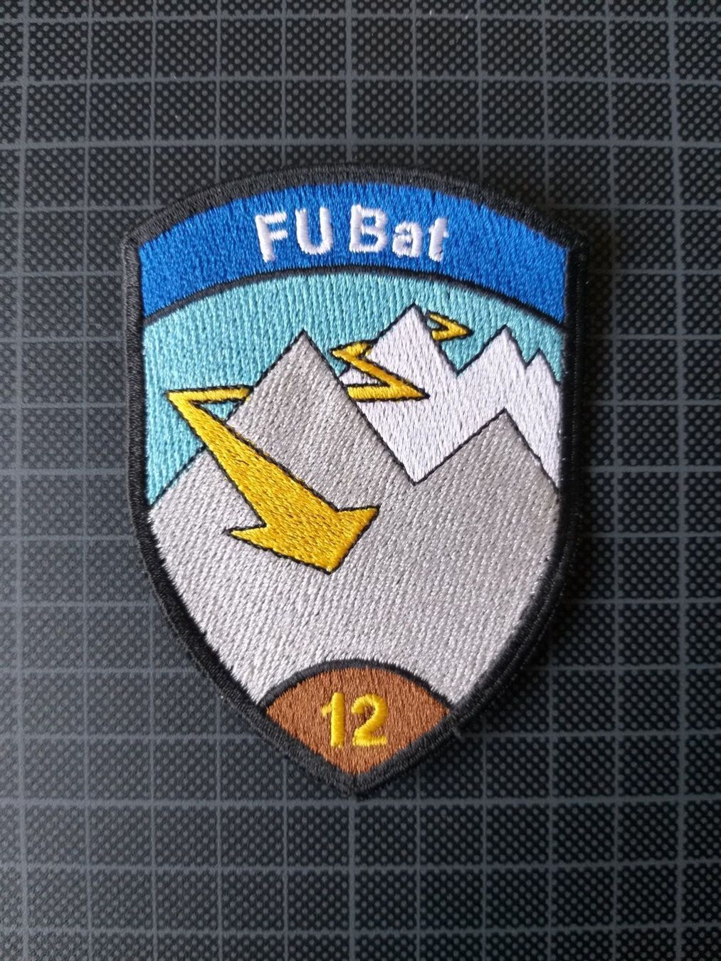Placchette & Badge: Verbandsabzeichen Fu Bat 12 Kompanie 2 – Usato da Bauma venduto da SwissMilitaria