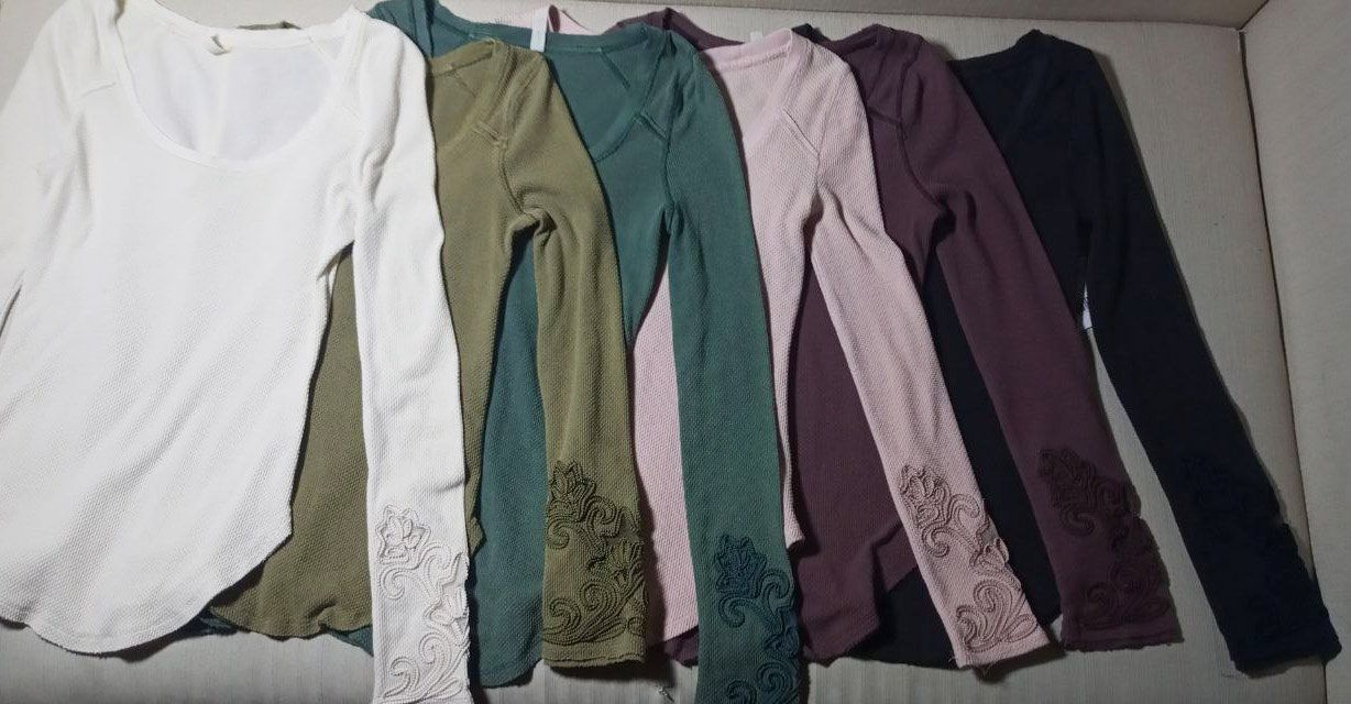 Cover & Protezioni schermo: Free People Thermo Shirt Pullover Spitzen L eher M zu Nile – Usato da St. Gallen venduto da Hereplaysmusic 6