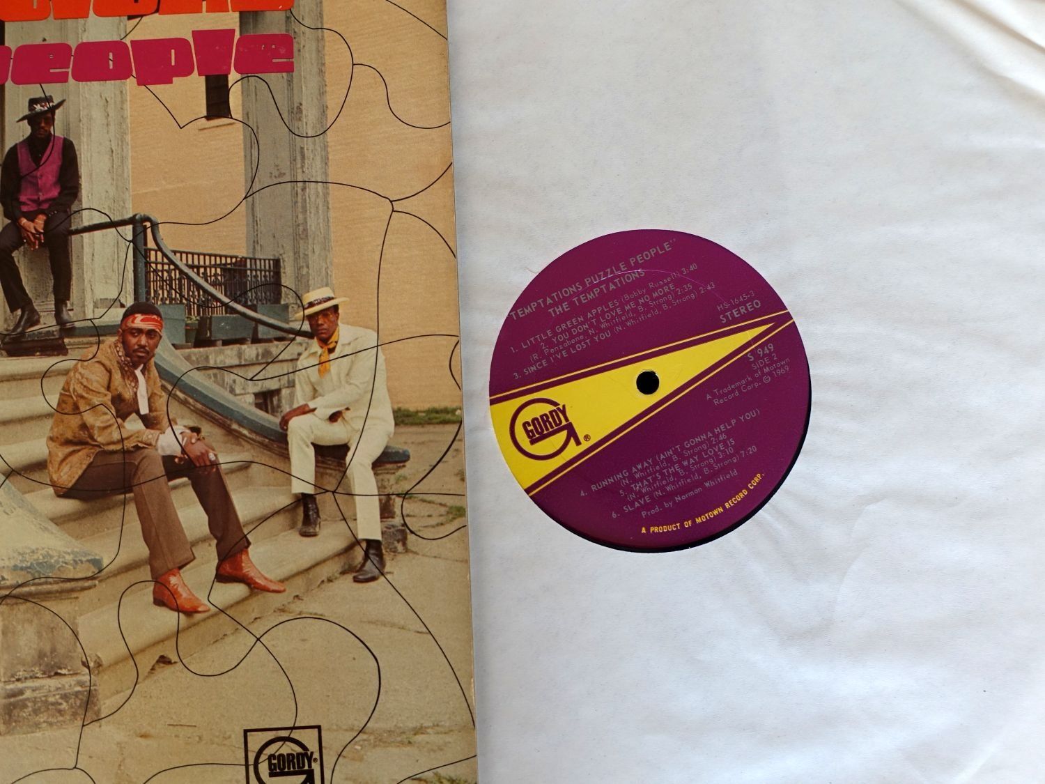 Dischi in vinile: LP Temptations Puzzle People Gordy – Usato da Gutenswil venduto da Optico 2