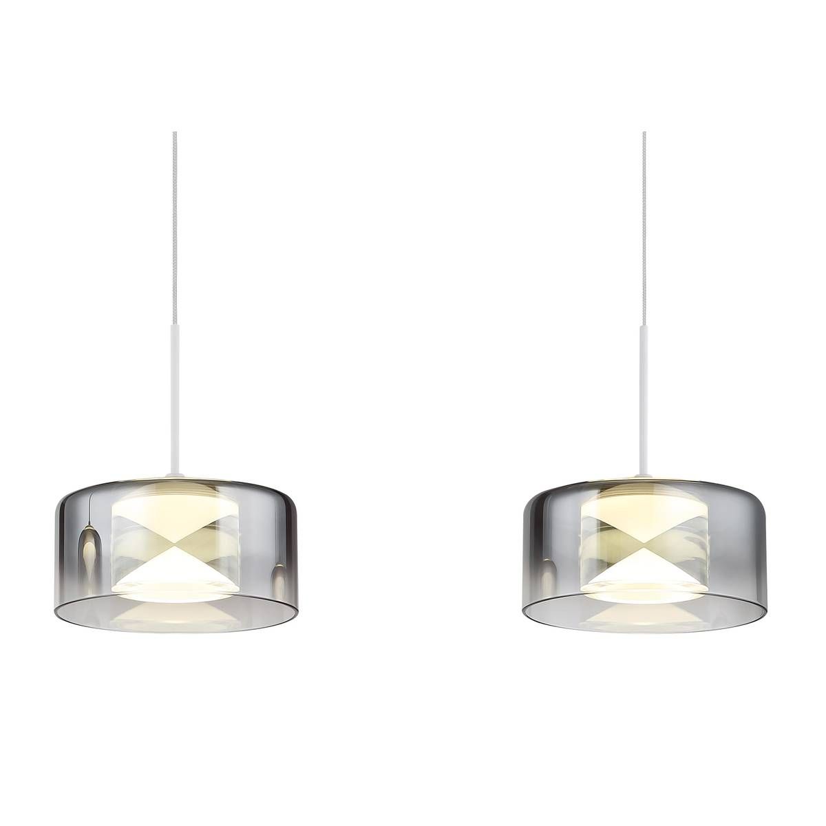Lampadari & plafoniere: LED Pendelleuchte, Glas, 105 cm x 15 cm – Nuovo (secondo la descrizione) da Kreuzlingen venduto da Smart-Light 3