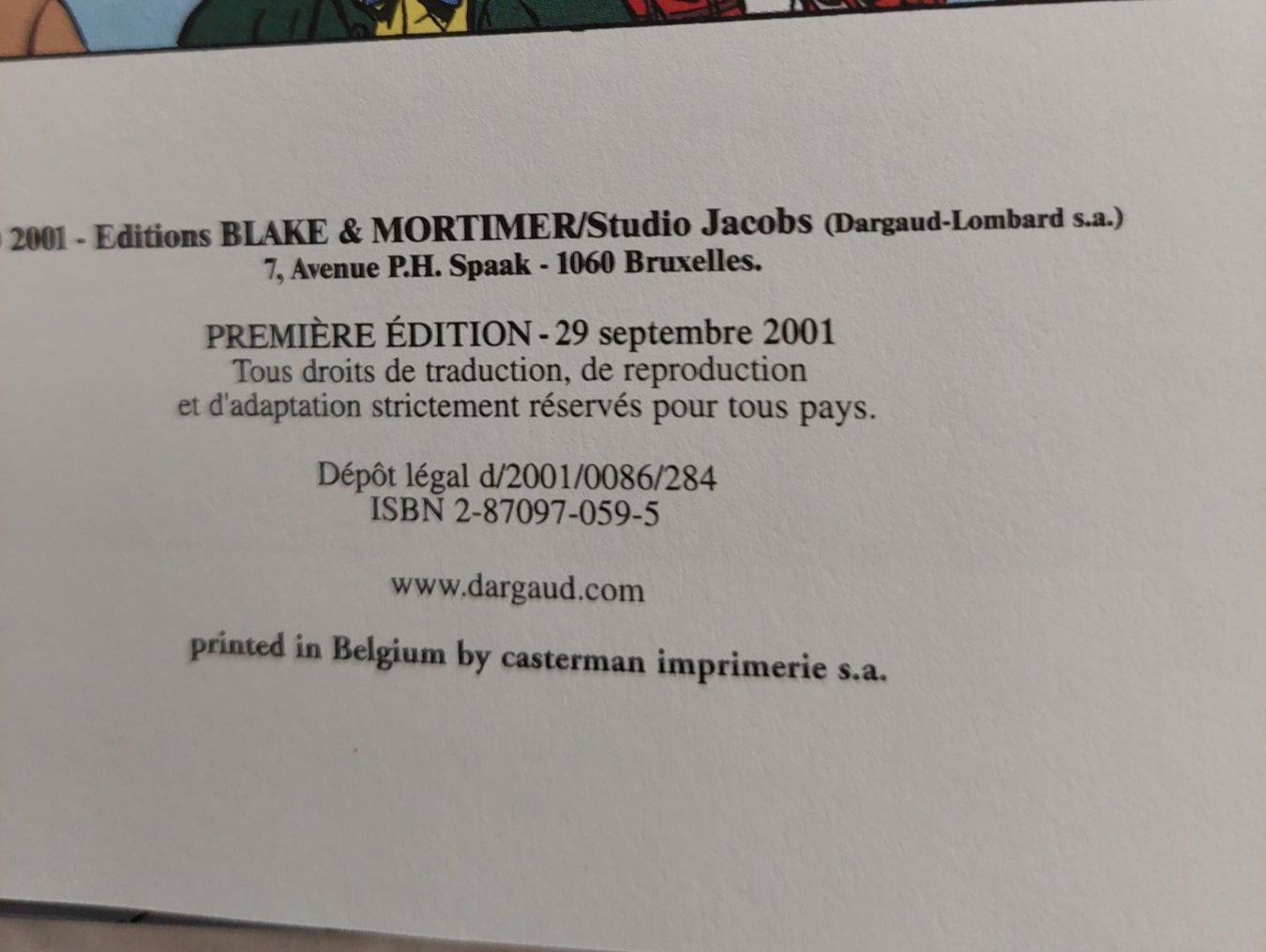 Fumetti: Blake Et Mortimer "L'étrange Rendez-Vous" EO 2001 Neuf – Nuovo (secondo la descrizione) da Genève venduto da Blu_BD 2