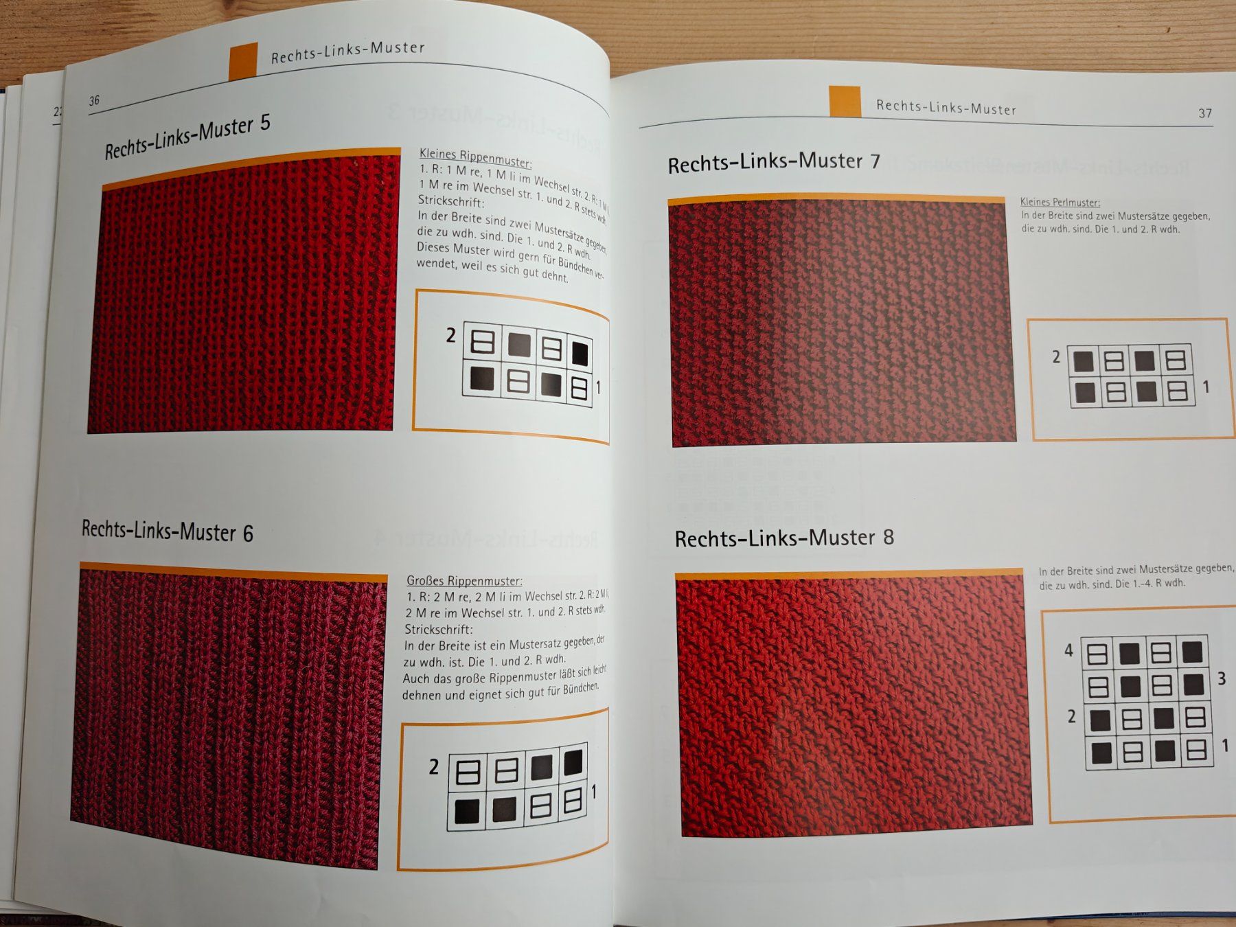 Libri: Ich lerne Stricken - 100 Muster (Bechtermünz 1999) – Usato da Muttenz venduto da Negnuja 3