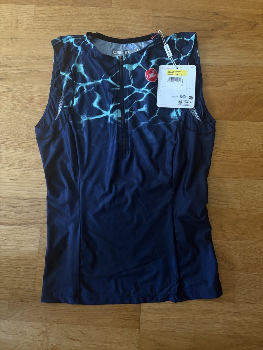 Castelli Canottiere & Pantaloni: Castelli Triathlon Singlet – Nuovo e nell'imballaggio originale da Basel venduto da selinaa_r 1
