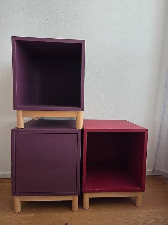 Regale: GRATIS 3x Ikea Eket Cubes – Gebraucht aus Hinwil von Vaneglia