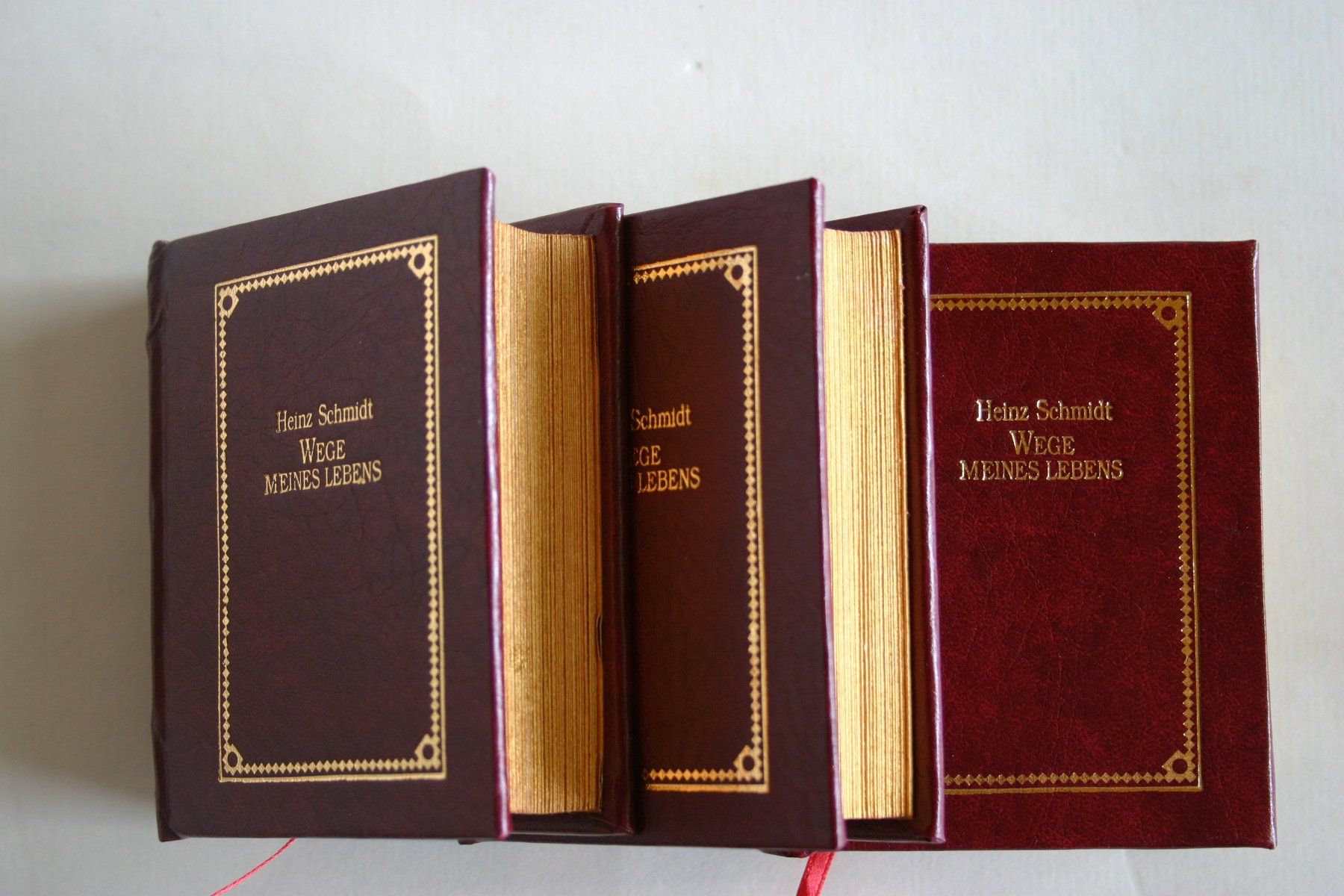 Libri: Heinz Schmidt WEGE MEINES LEBENS – Usato da Winkel venduto da Gallica 3