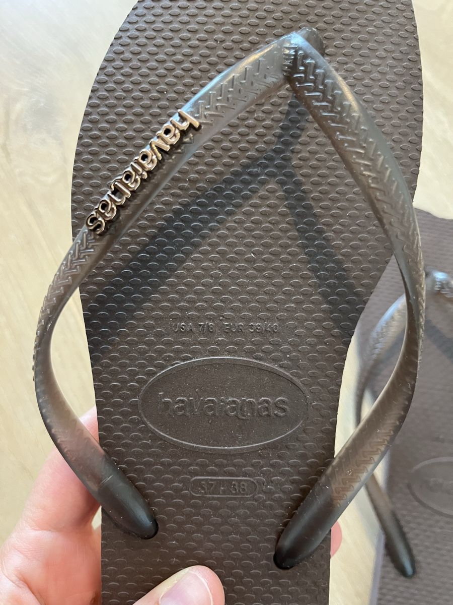 Havaianas Damenschuhe: braune Hawaianas – Neu und originalverpackt aus Zürich von kat_c2pn 4
