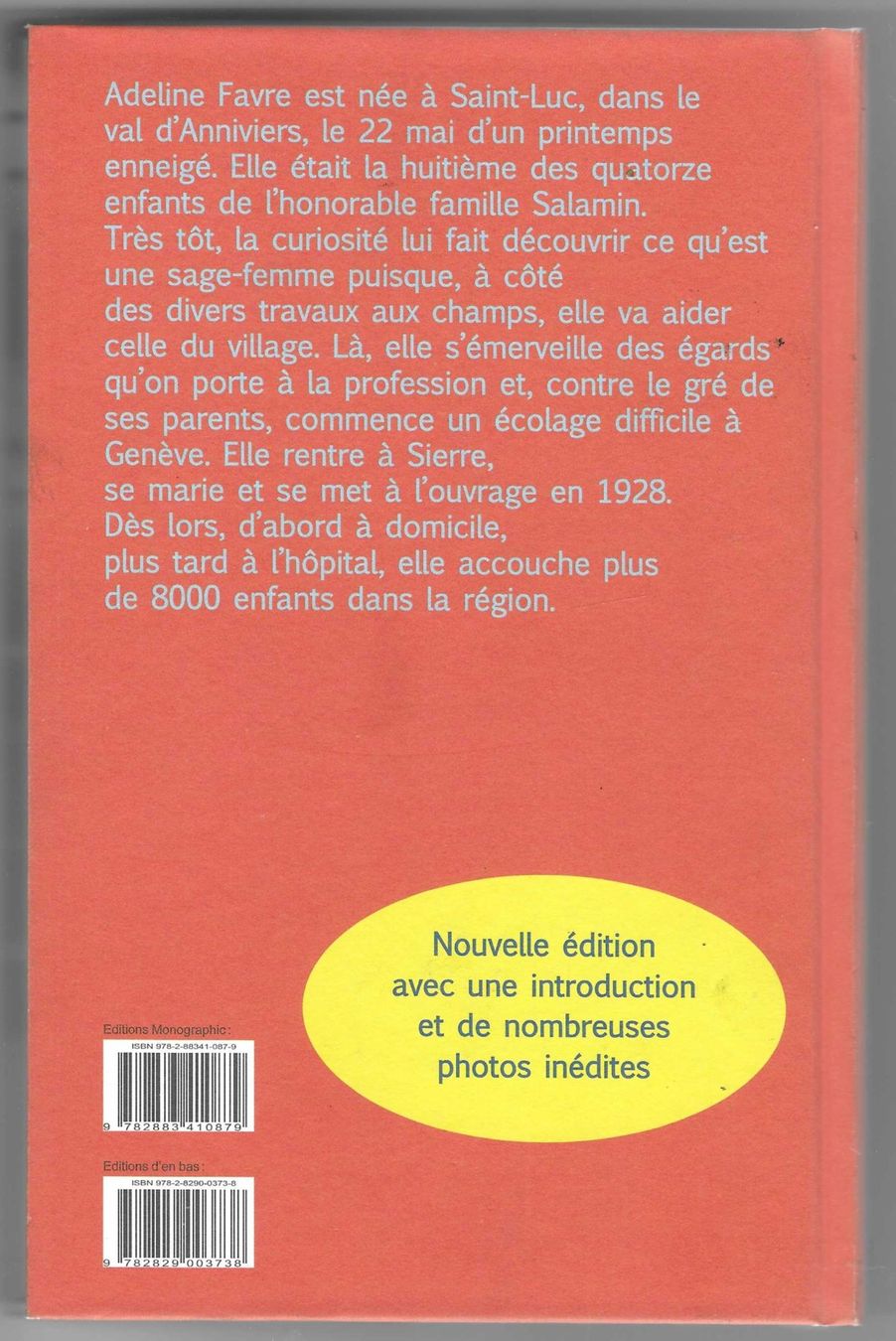 Livres: Moi Adeline, accoucheuse – D'occasion à Bex par Giorgiob 1