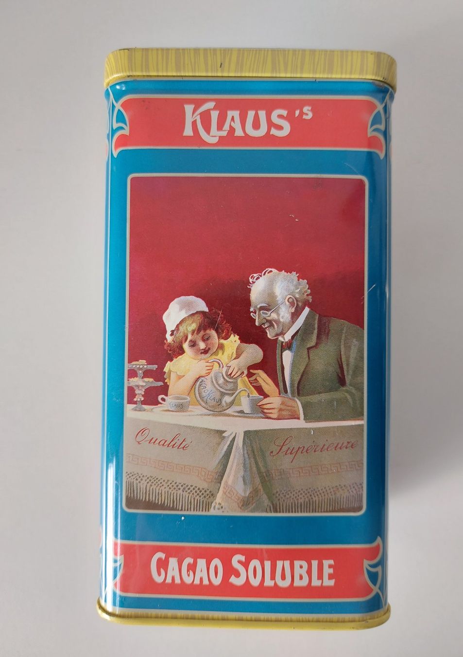 Cailler Barattoli: Blechbüchse Klaus Cacao Blechdose boite – Usato da Schenkon venduto da TG10