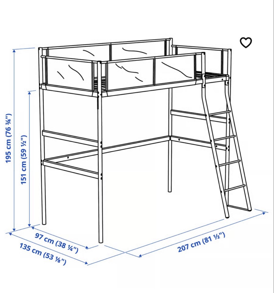 Ikea Letti: Bett – Nuovo (secondo la descrizione) da Neuhausen venduto da ish_8g79 7