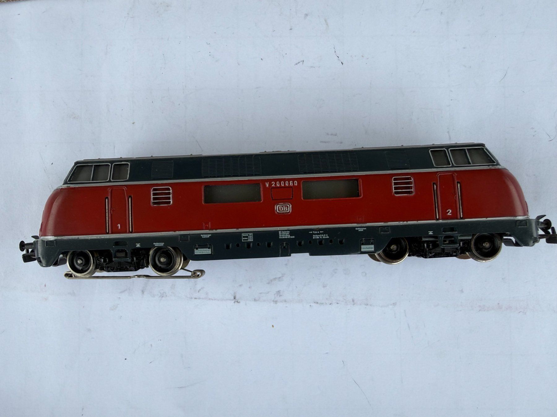 Märklin Modellini di ferrovie: Märklin 3021 BR V200 DB – Usato da Winterthur venduto da pascalCCS 3