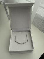 925 Sterling Silber Halskette mit Zirkonia