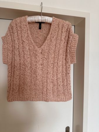 Frühling/Sommer Pulli Lachsfarben