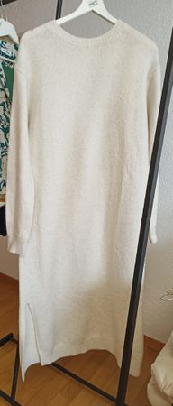 Robe Pull Hiver Beige Douce Taille M