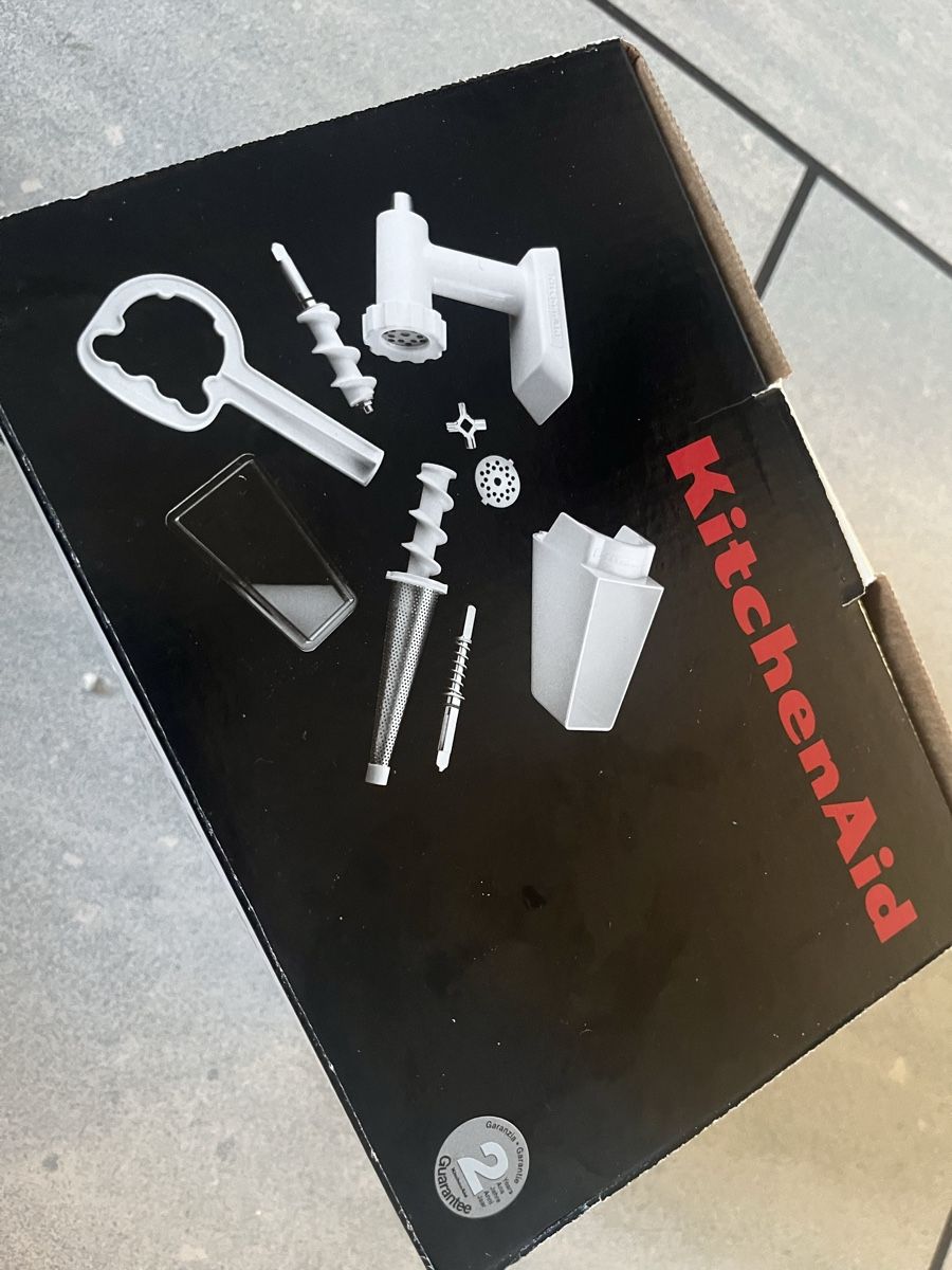 Kitchenaid Elettrodomestici da cucina: KitchenAid Fleischwolf und Pürieraufsatz neu – Nuovo e nell'imballaggio originale da Meisterschwanden venduto da fro_6yjs 1
