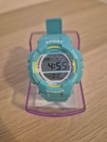 Kinderuhr Digital türkis