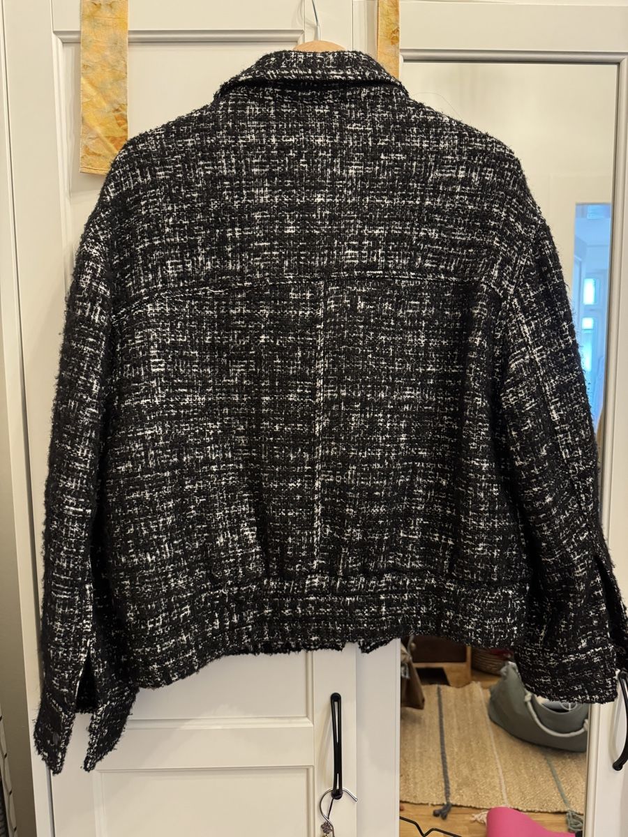 Other Stories Giacche: & Other Stories tweed bomber jacke – Nuovo (secondo la descrizione) da Zürich venduto da ann_mr2x 4