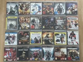 24 Spiele - Grosse XXL Spiele Sammlung - PS3 PS 3