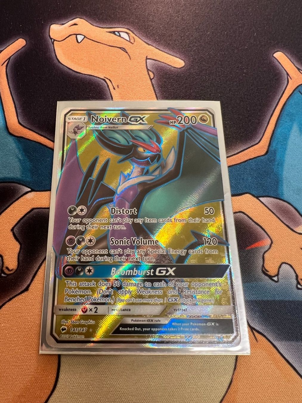Pokémon Carte collezionabili: Noivern GX (BUS 141) - Burning Shadows – Nuovo (secondo la descrizione) da Bülach venduto da Pfrenzel