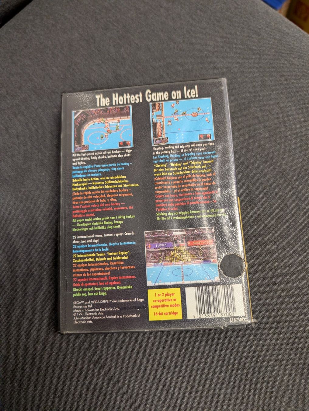 Spiele: EA hockey Sega Mega Drive – Gebraucht aus Giubiasco von Ticinerd 1