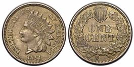 USA, 1 Cent 1861, Indian