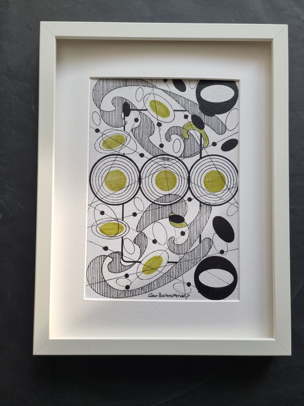 Gemälde: EDGAR BALTENSPERGER ORIGINAL MISCHTECHNIK SIGNIERT – Gebraucht aus Gersau von grafik-kunst