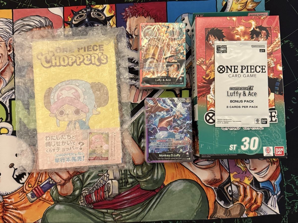 Bandai Carte collezionabili: One Piece Card Game Starter Deck Luffy & Ace ST30 neu – Nuovo (secondo la descrizione) da Winterthur venduto da SoraV