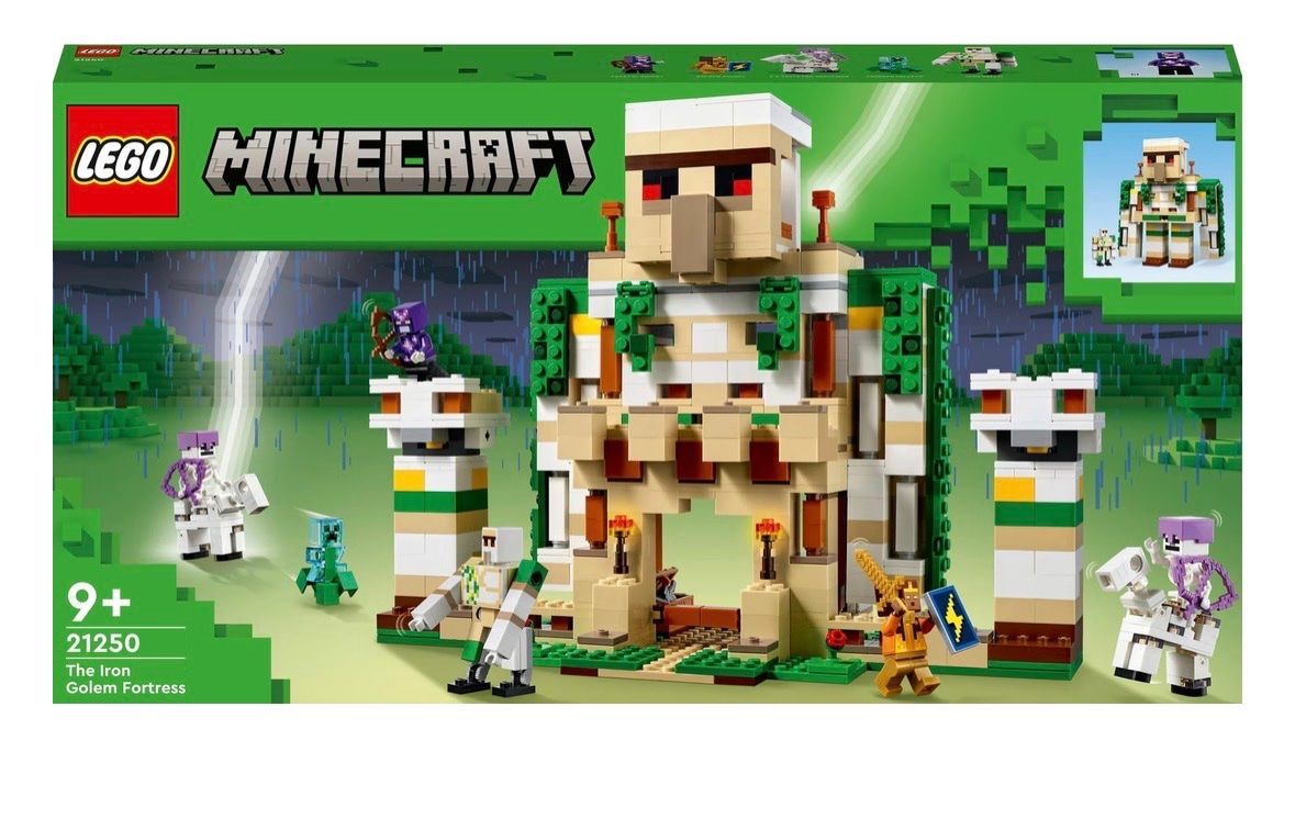 Lego Giocattoli: LEGO Die Eisengolem-Festung Minecraft – Usato da Zürich venduto da M_Jutta 5
