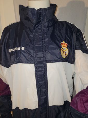 Vintage Real Madrid 95/97 Regenjacke Kelme, Grösse XL