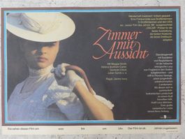 Original Kinoplakat: Zimmer mit Aussicht