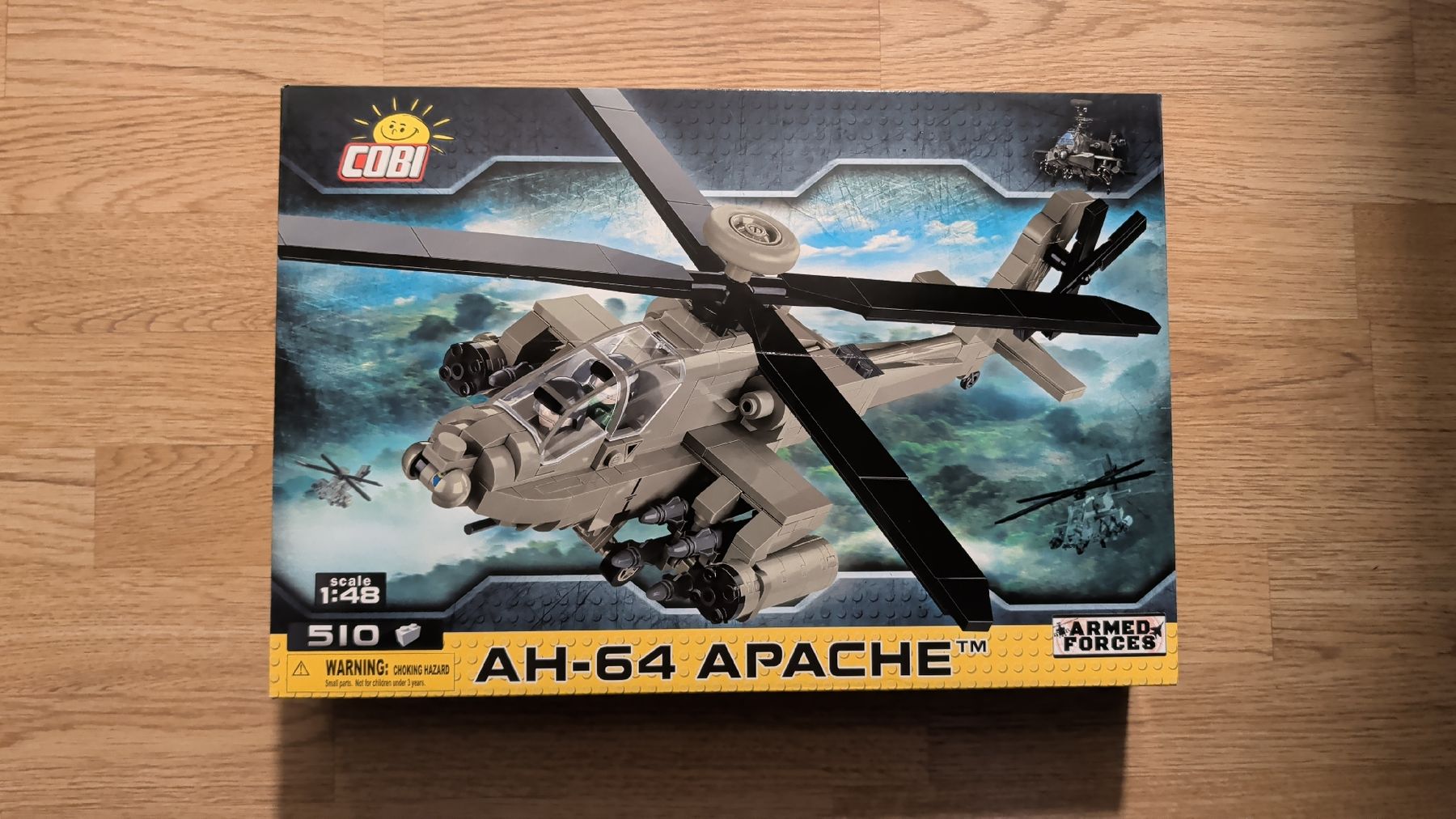 Cobi Kit di costruzioni: Cobi AH-64 APACHE Massstab 1:48 ungeöffnet – Nuovo e nell'imballaggio originale da Beringen venduto da Nuke1