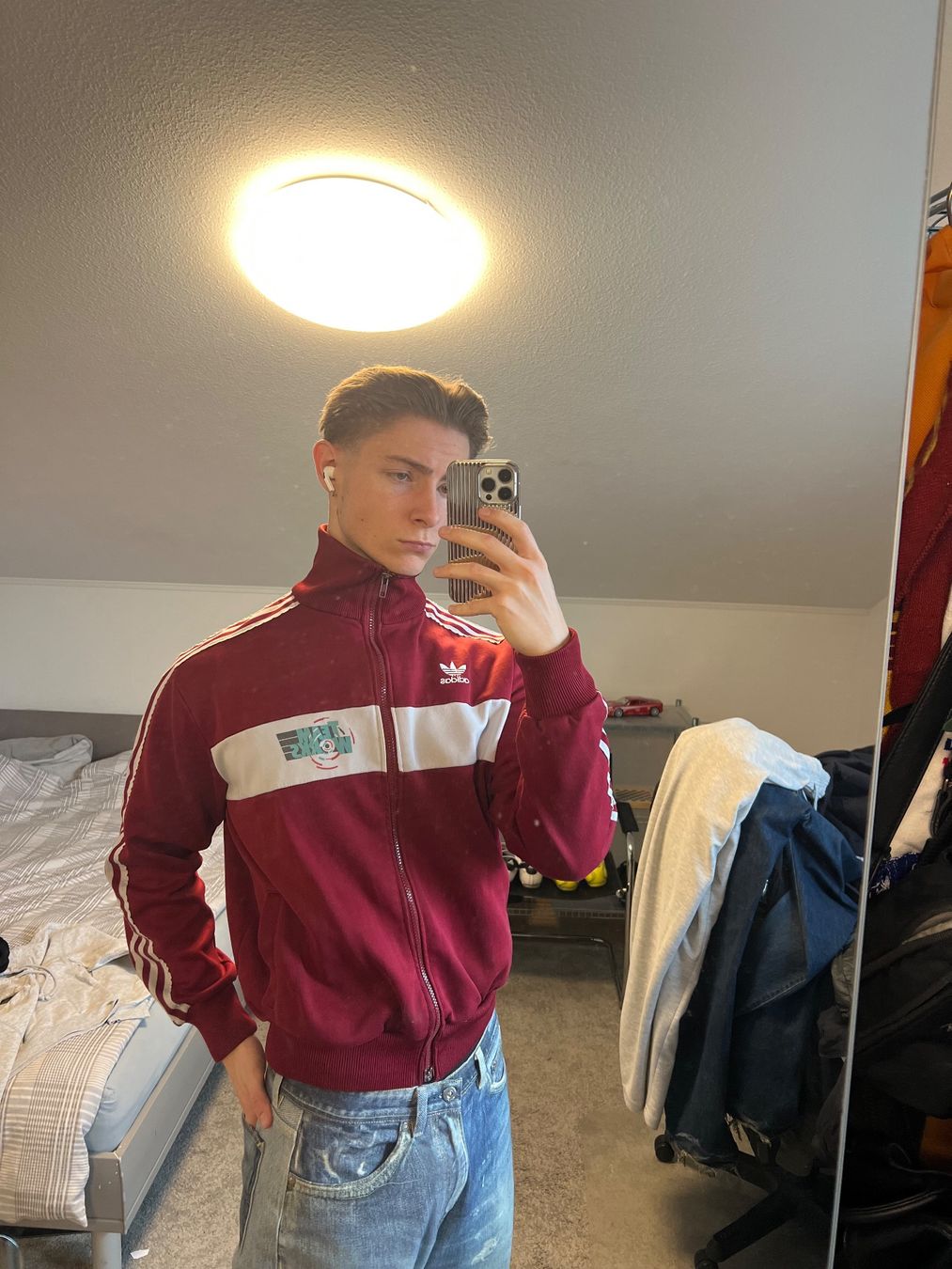 Adidas Giacche: Adidas Vintage Trainerjacke – Usato da Niederlenz venduto da Nicolas37 1
