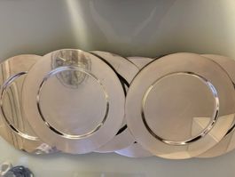 Diverse Platzteller, neuwertig,
