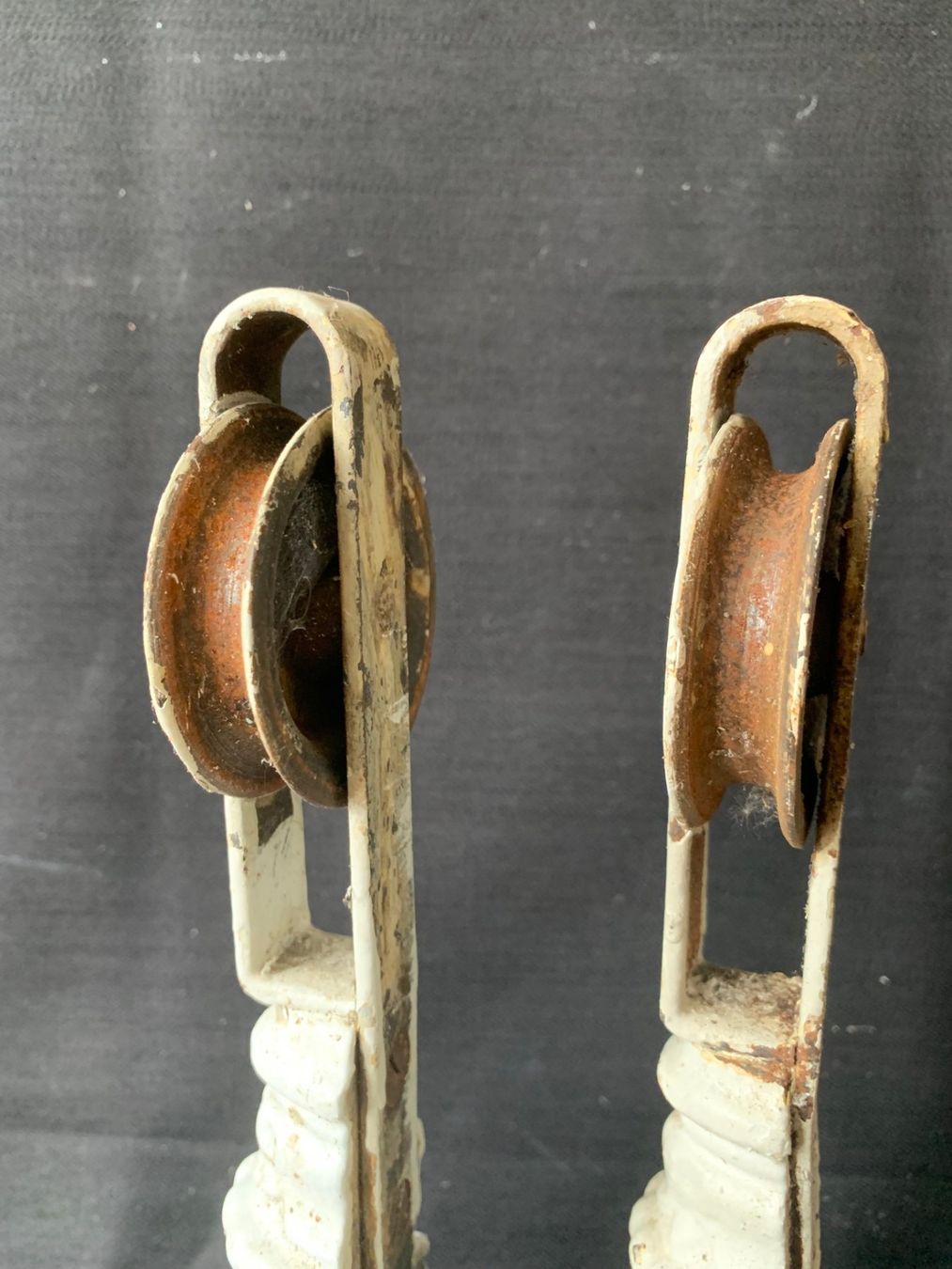 Ferramenta: Gusseisen Gegengewichte zu einem alten Rollladen oder so – Usato da Wallisellen venduto da zappenduster 5
