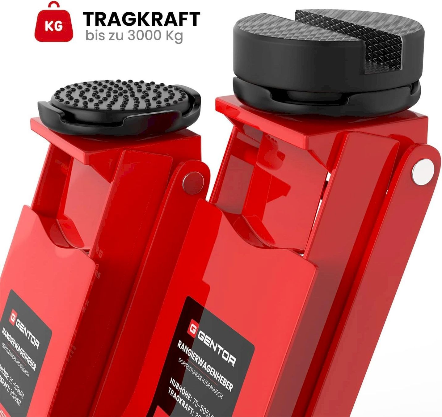 Piattaforme elevatrici & Crick: GENTOR Rangierwagenheber 3T – Nuovo e nell'imballaggio originale da Bottighofen venduto da zaap 5
