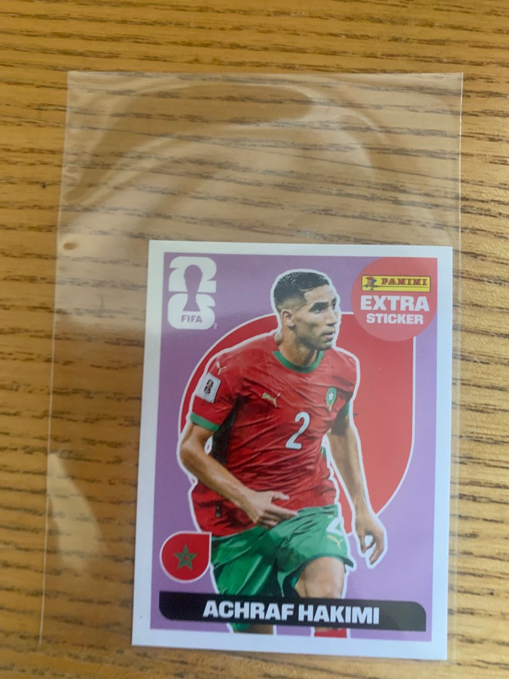 Panini Cartes à collectionner: Panini Extra Sticker Achraf Hakimi pink – D'occasion à Zürich par Kasza 1
