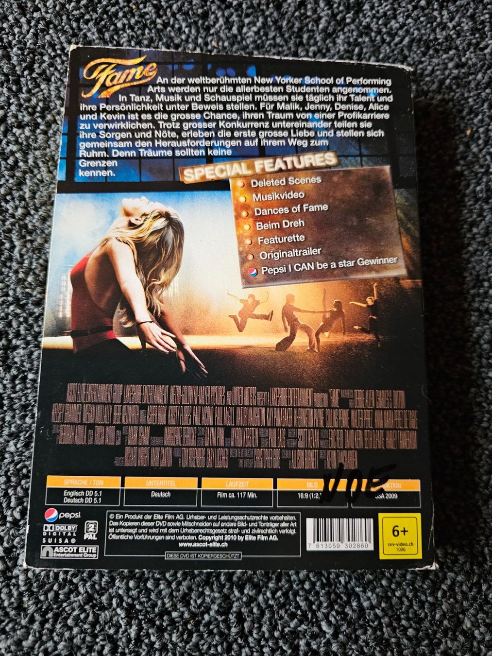 Tutti i DVDs: FAME (13320) – Usato da Ruswil venduto da M71 1
