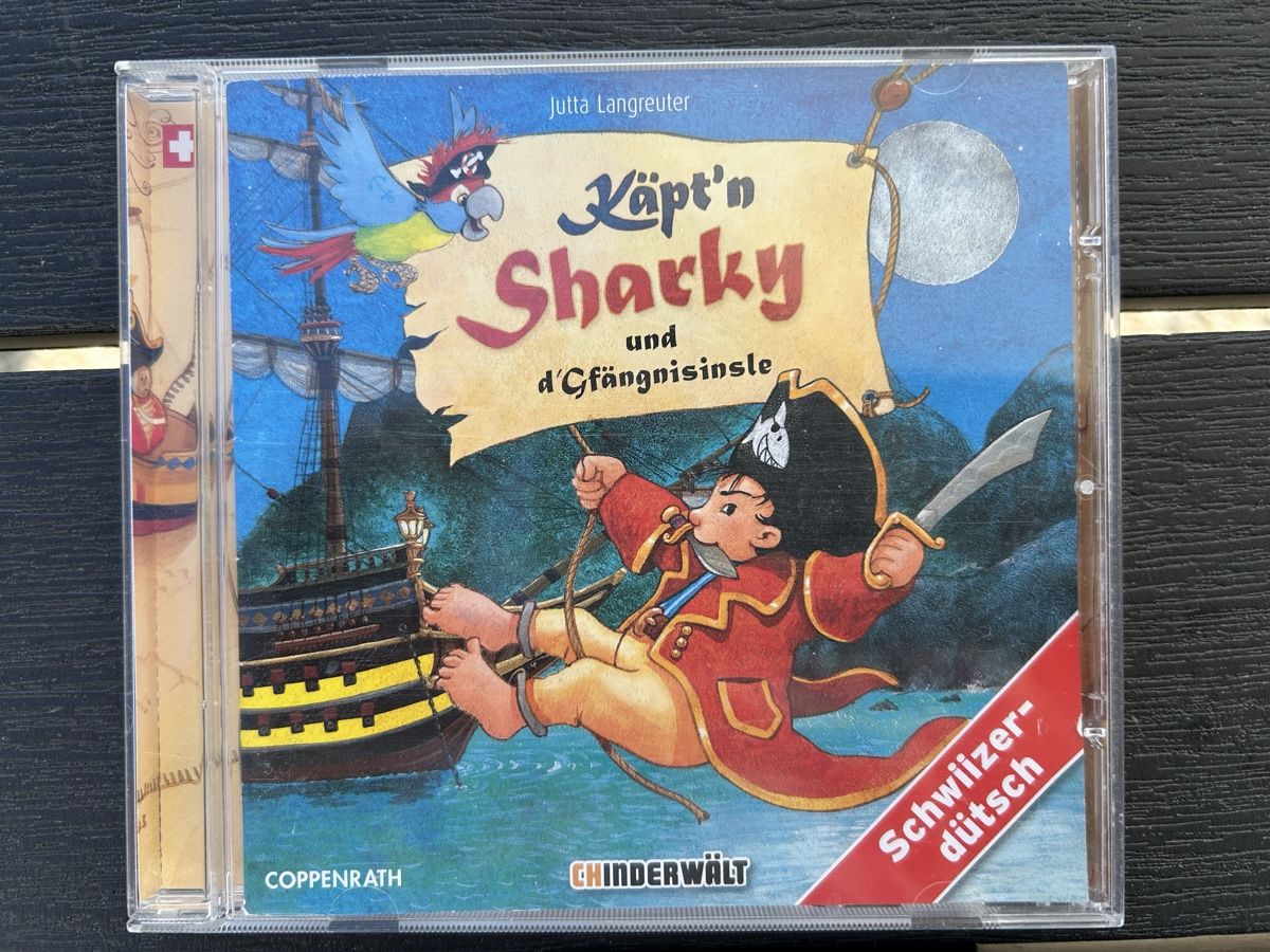 CDs: Käpt'n Sharky CD - D'Gfängnisinsle,  Jutta Langreuter, Top! – Gebraucht aus Wolhusen von eve_m6cg