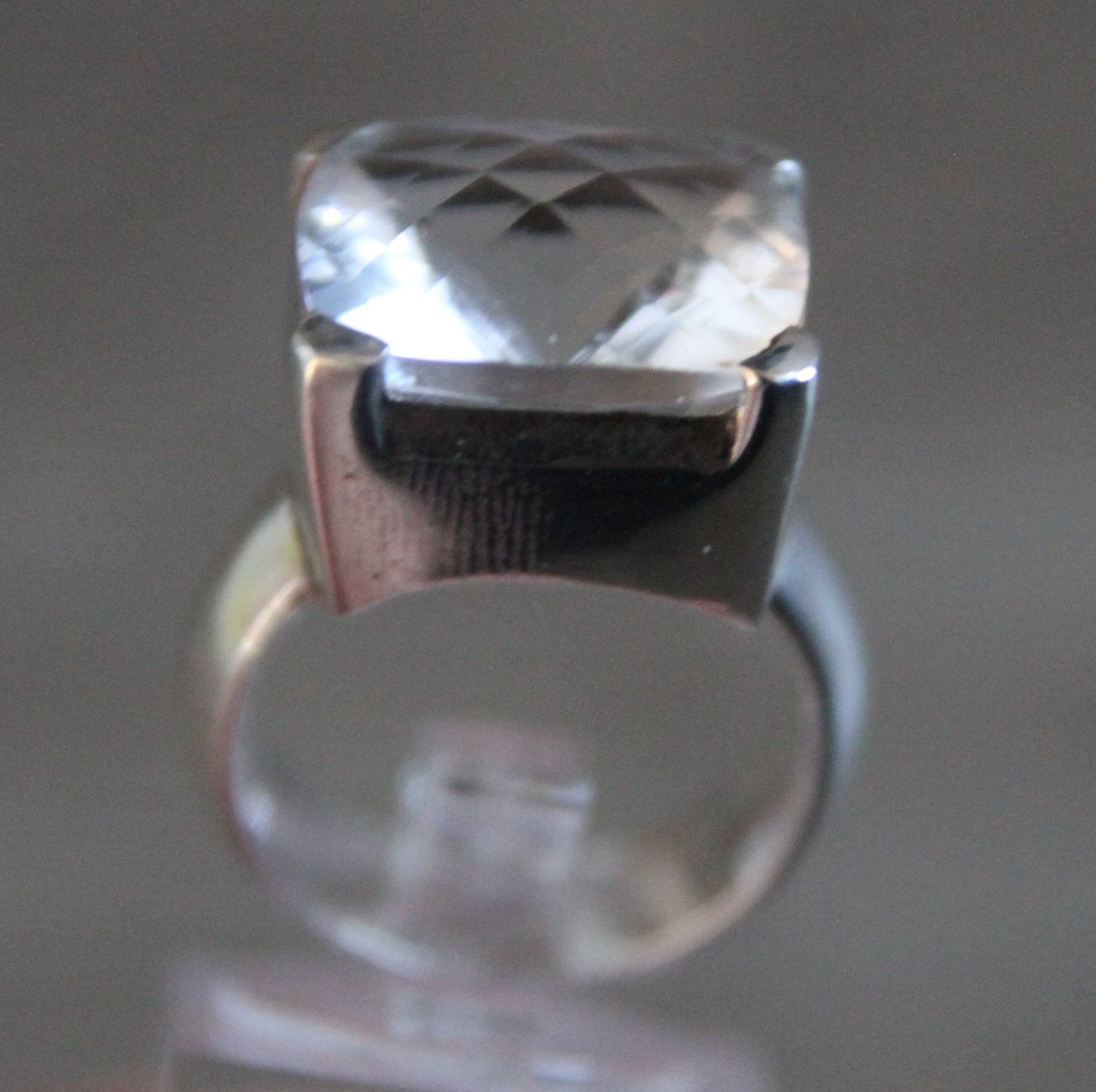 Anelli: Bergkristall  Ring  Schmuck Grösse 54 – Usato da Matten b. Interl venduto da EdelsteineInterlaken 4
