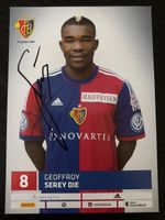 FC Basel Autogrammkarte - Serey Die - Original Signiert!