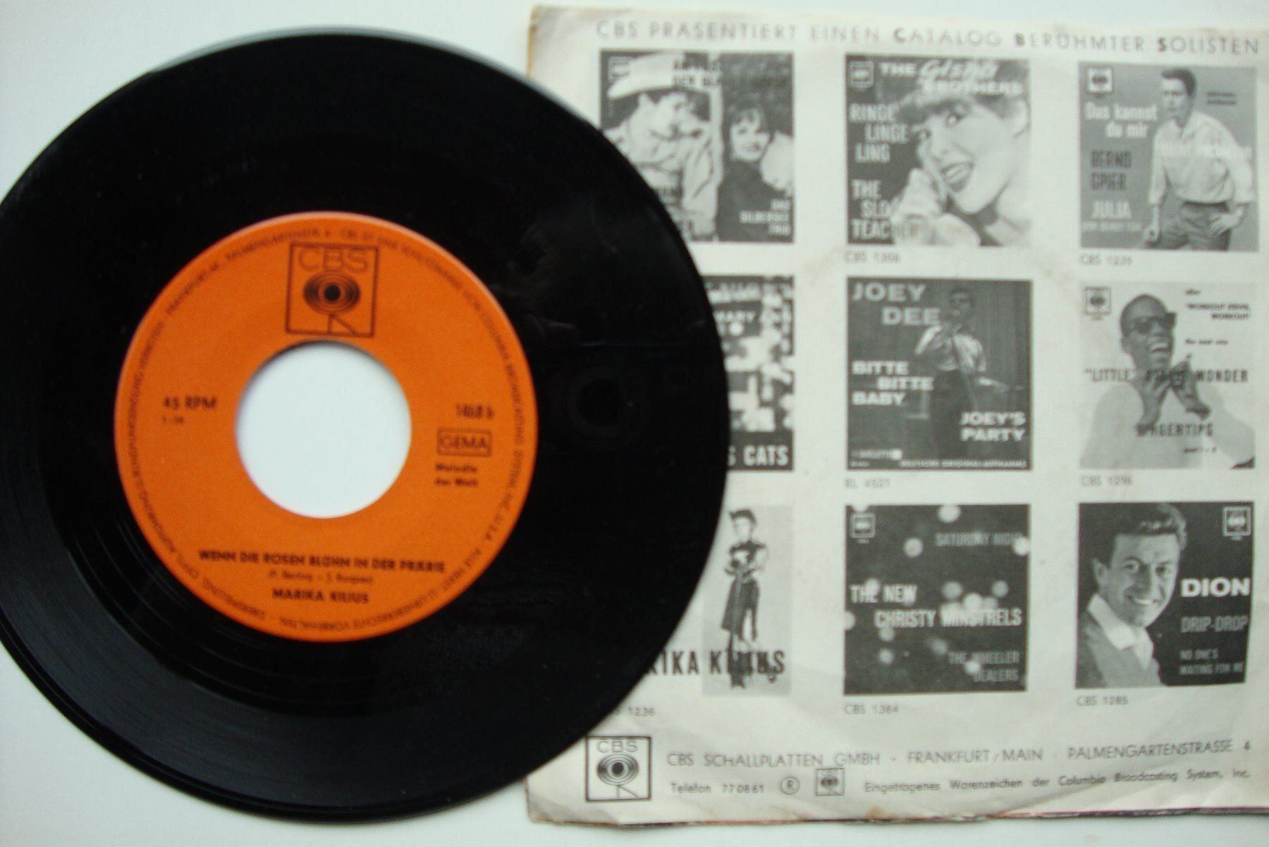 Dischi in vinile: MARIKA KILIUS - KAVALIER KAVALIER – Usato da Bern venduto da Uli_10_11 1
