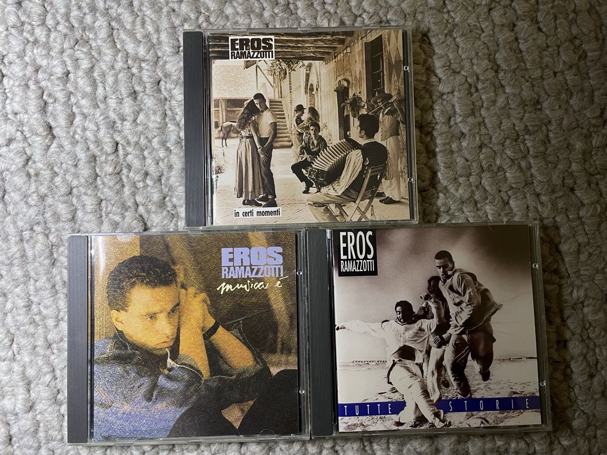 CD: 3x Eros Ramazzotti – Usato da Reinach AG venduto da trigger7811