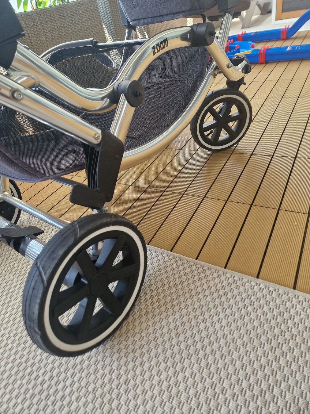 ABC Design Carrozzine: ABC-Geschwisterwagen mit Lufträdern – Usato da Hägglingen venduto da Kapgirl 5