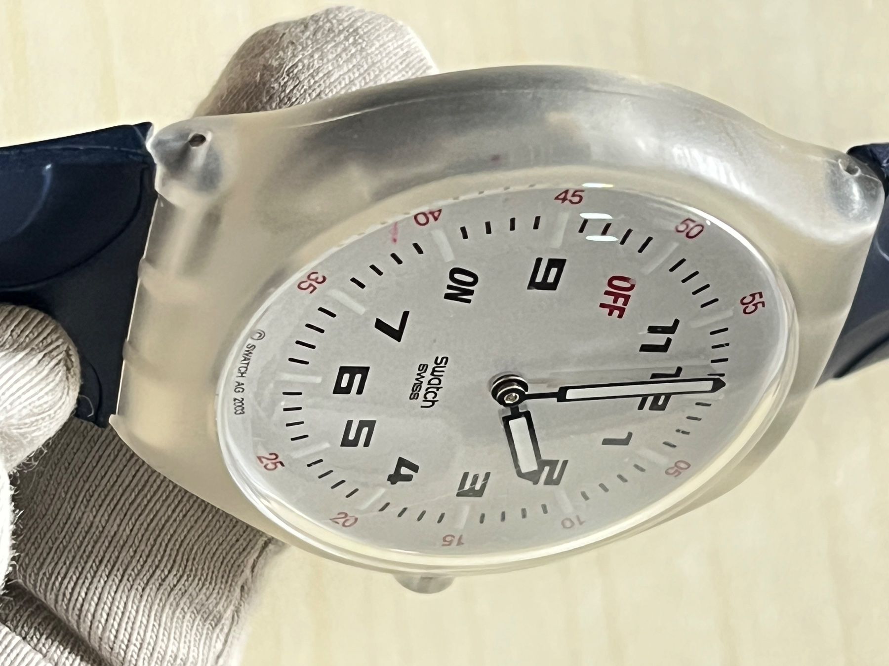 Swatch Montres: Swatch Uhr, ON/OFF Design, Top Zustand – D'occasion à Grenchen par chththl 5