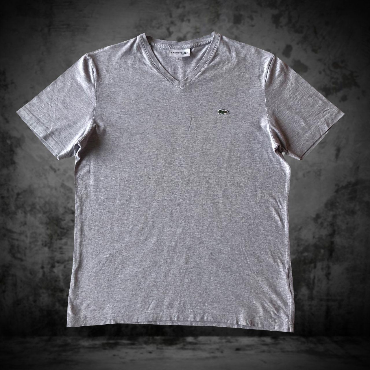 Lacoste T-shirt: T-Shirt Lacoste Regular Fit Grey Men M – Usato da Genève venduto da ang_7j7j 1