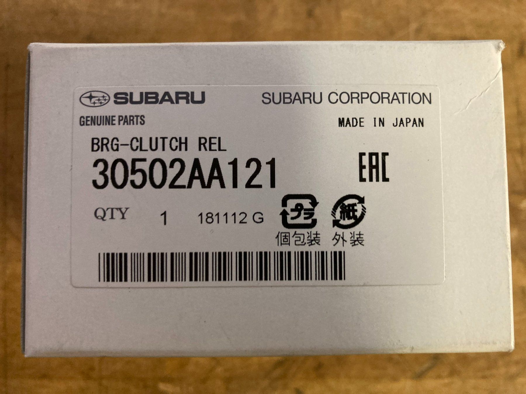 Subaru Tutti pezzi di ricambio auto: Subaru Impreza MT 2001-2021 – Nuovo e nell'imballaggio originale da Altenrhein venduto da Tribun75
