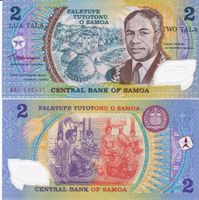 SAMOA  2 TALA 1990 (UNC) POLYMERE