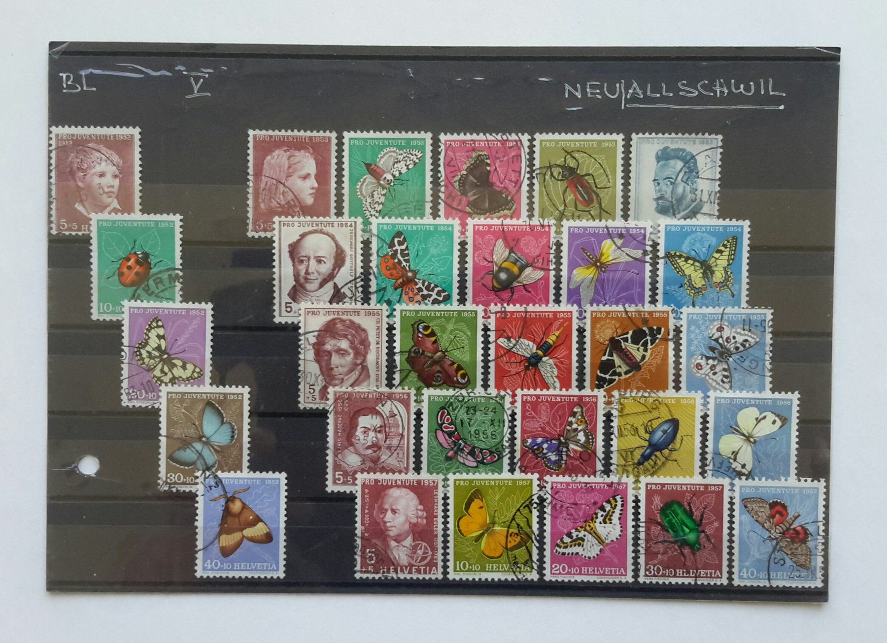 Tutti i francobolli: Pro Juventute ZNr. 143 - 172 , gestempelt . – Usato da Burgdorf venduto da Olli.34