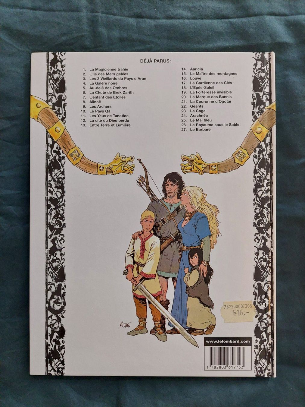 Fumetti: Thorgal T.27 Le Barbare EO 2002 TBE+ – Usato da Genève venduto da Blu_BD 1